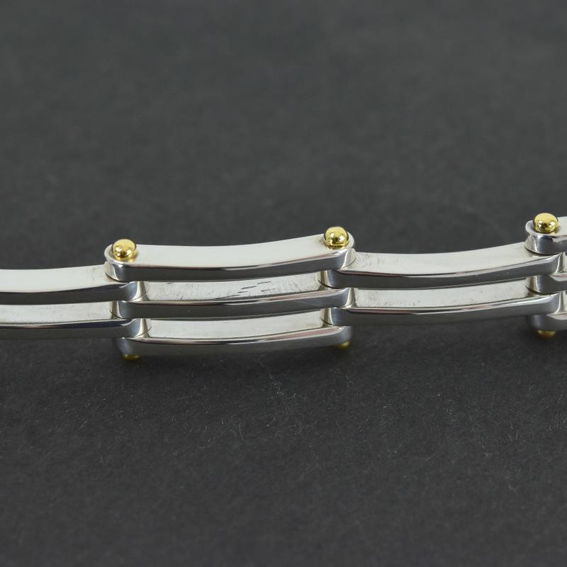 TIFFANY&Co.（ティファニー） ブレスレット SV925×K18YG ゲートリンク