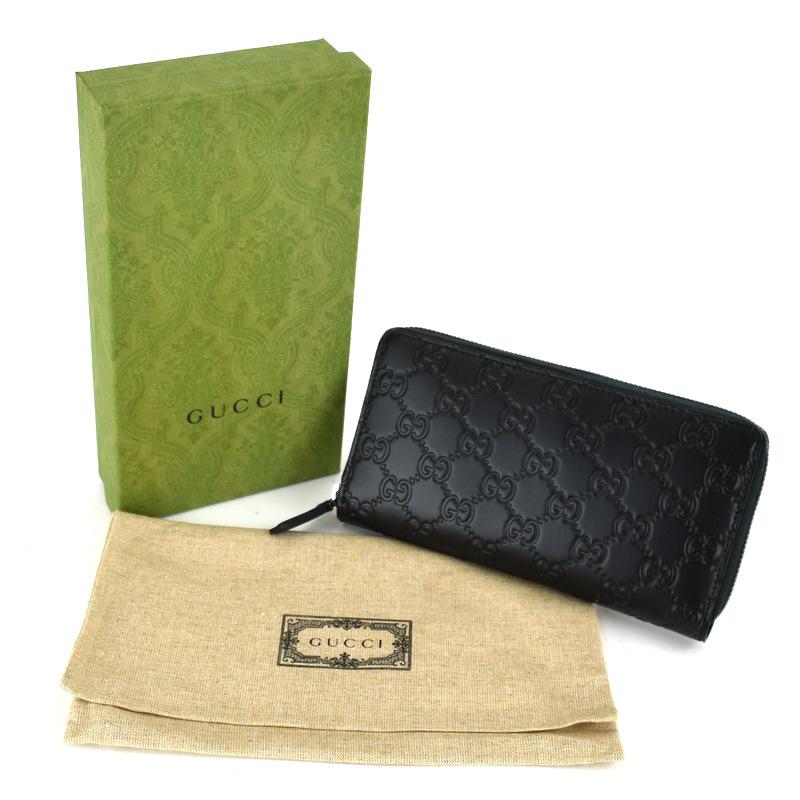 GUCCI（グッチ） 財布 グッチシマ ラウンドファスナー長財布 807987
