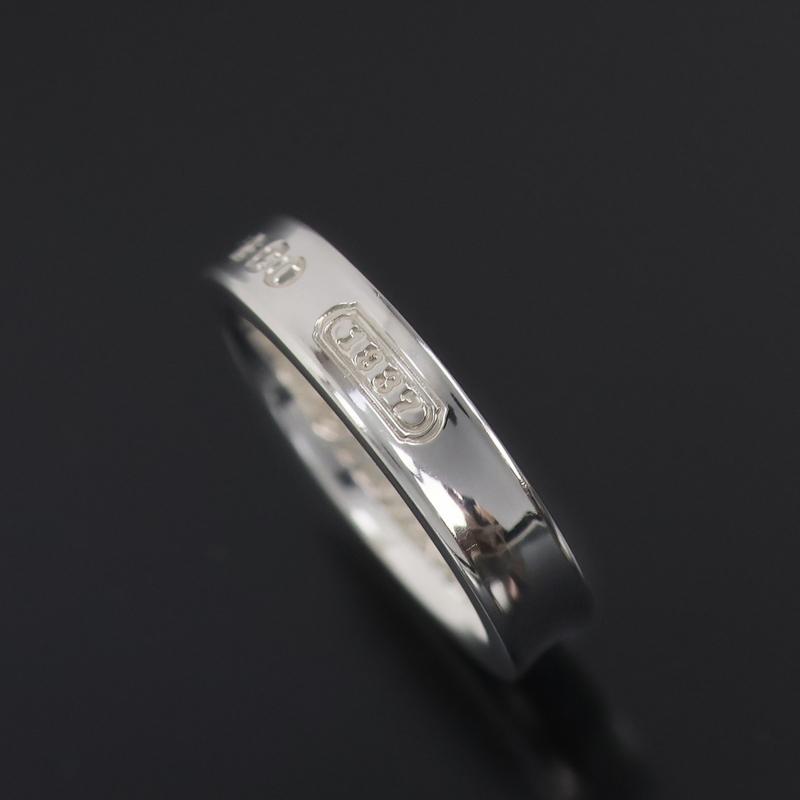 Tiffany 1837 ティファニー 指輪 SV925 ナロー リング 8号