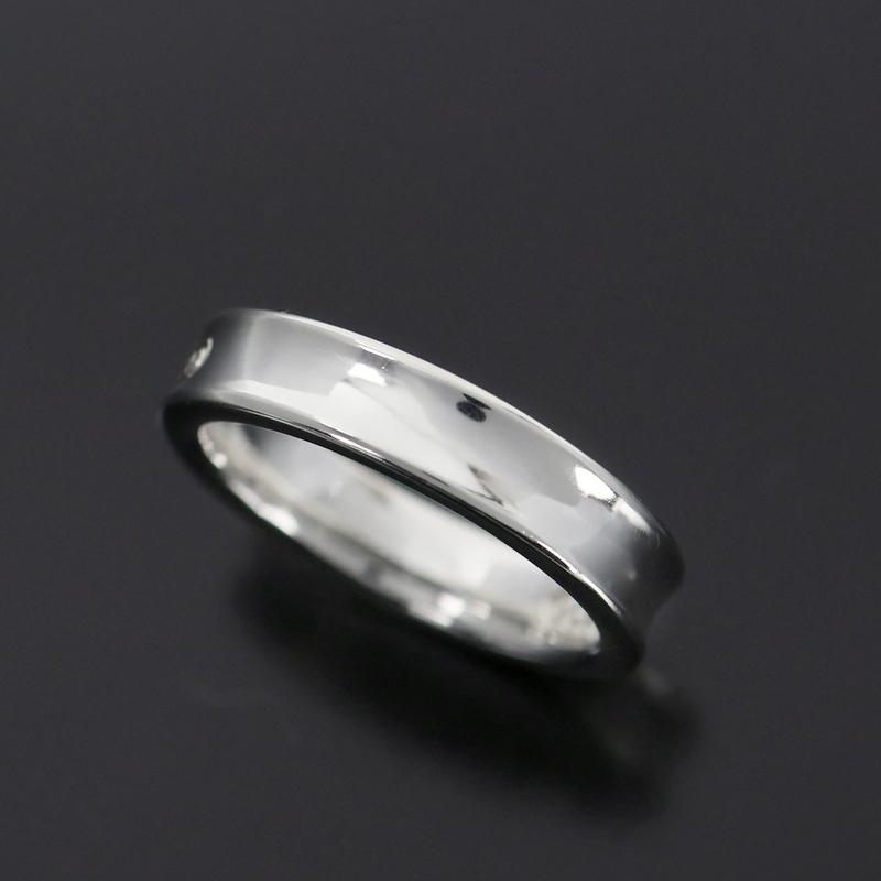 Tiffany 1837 ティファニー 指輪 SV925 ナロー リング 8号