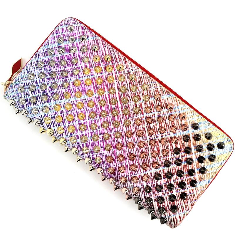 Panettone クリスチャンルブタン 長財布 パネトーネ スパイク マルチ