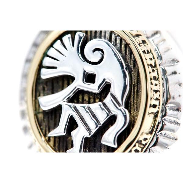 Indian Jewelry インディアンジュエリー リング ココペリ 精霊 サン