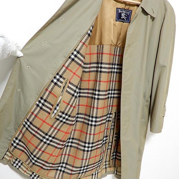 BURBERRY（バーバリー） #wnc コート 無地 ステンカラー 比翼仕立て