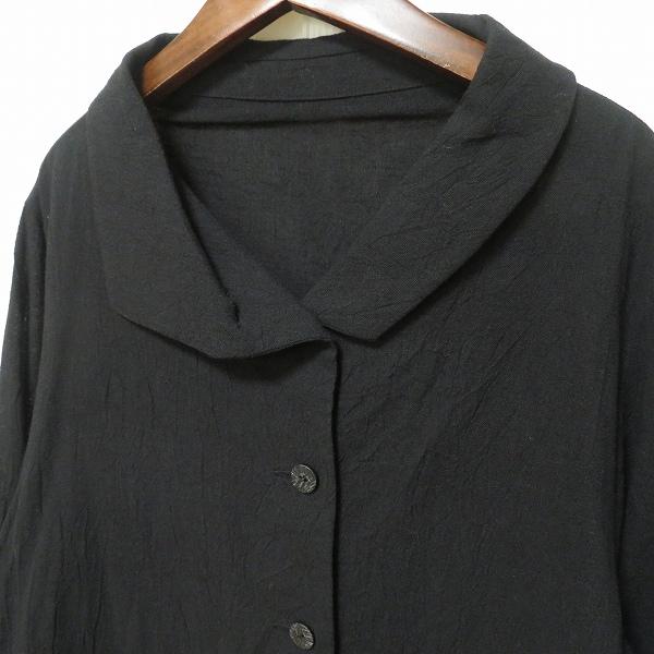 snc ジウセンソユニコ 慈雨 Sensounico ジャケット 40 黒 麻混