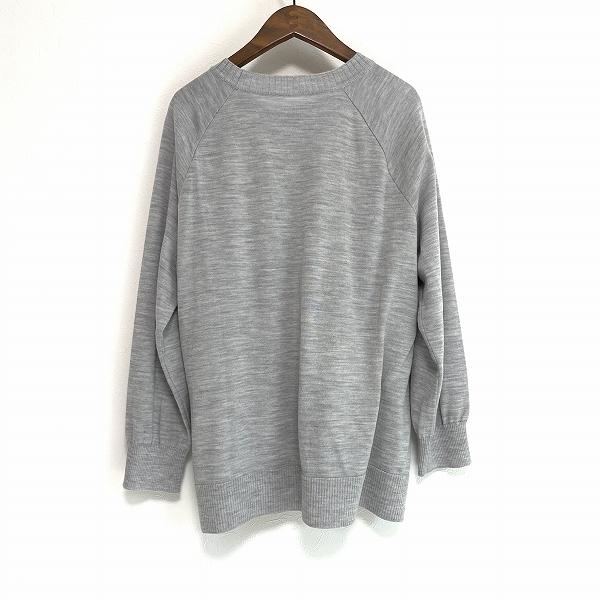 wnc ロシャス レリアン ROCHAS Leilian ニット・セーター 13+ グレー