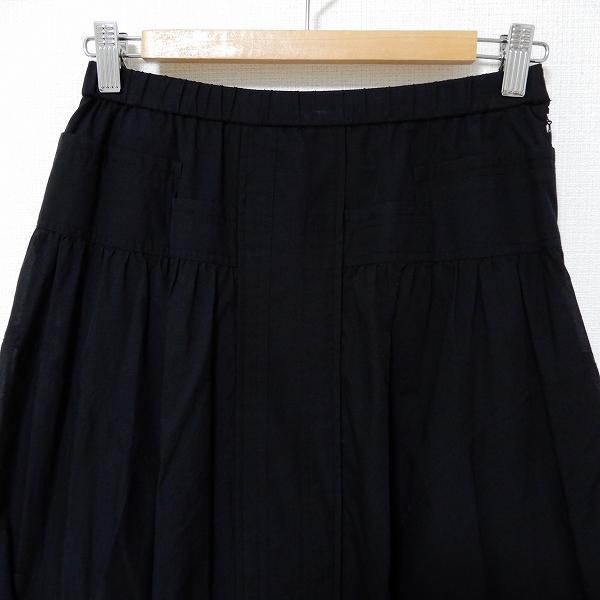 anc エイココンドウ EIKO KONDO ティアード バルーン スカート F 黒
