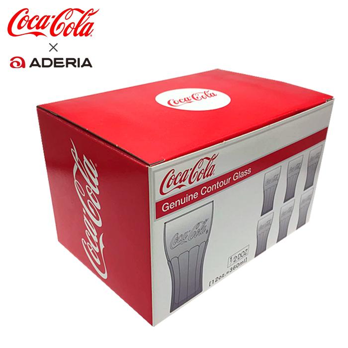 ADERIA 爆買 グラス セット コカコーラ おしゃれ 6個入 370ml ジェヌ