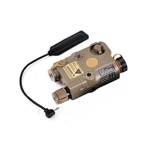 PEQ-15 イルミネーターエイミングライト FDE VFC製 : AirSoftClub