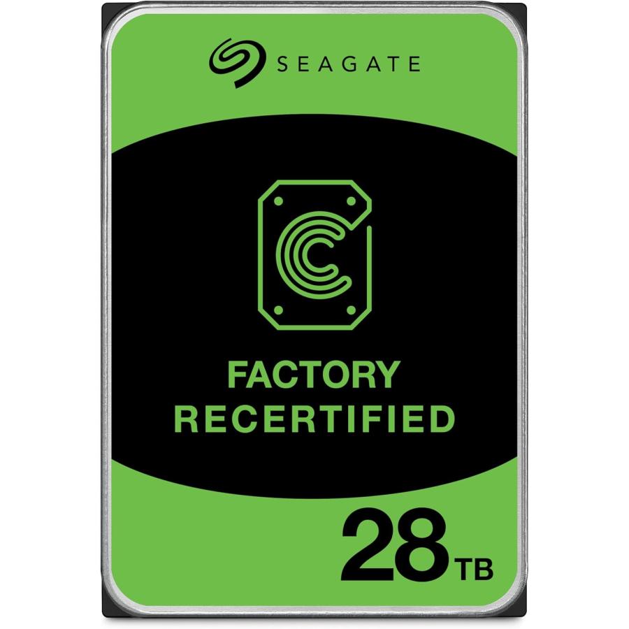 Exos Seagate 28TB SATA 512E CMR 内蔵ハードディスク 3.5 180日保証
