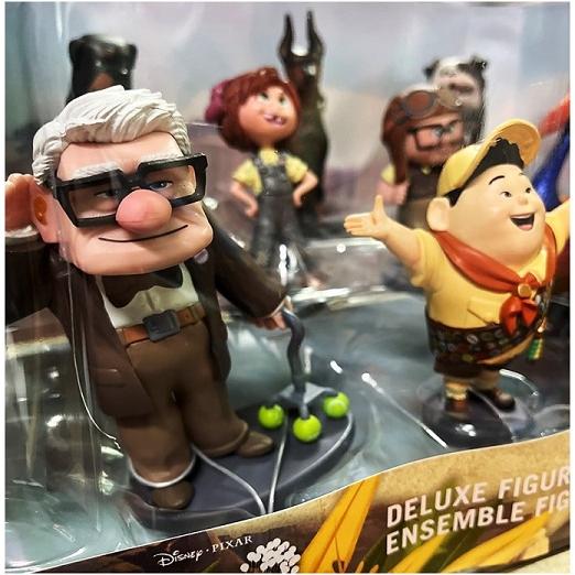 US ディズニーストア 公式 カールじいさんの空飛ぶ家 9P フィギュア