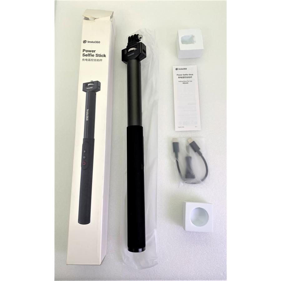 Insta360 中古未使用品 充電式見えない自撮り棒 Power Selfie Stick