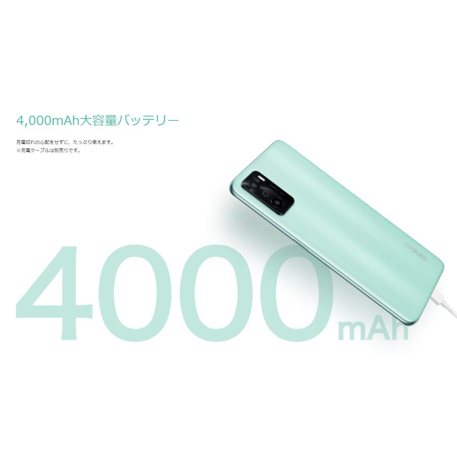 OPPO A SIMフリー A55s 5G CPH2309 ブラック RAM4GB ROM64GB 未開封品