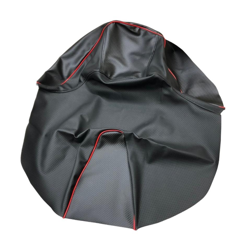 送料無料 フォルツァZ(MF08) シートカバー 黒 張替え 純正シート 対応