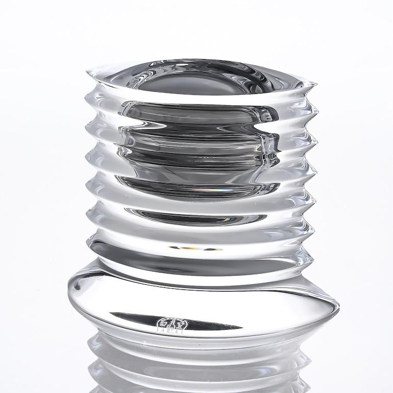 バカラ（Baccarat） クリスタル置時計 ラランド クロック クリア 7.5cm