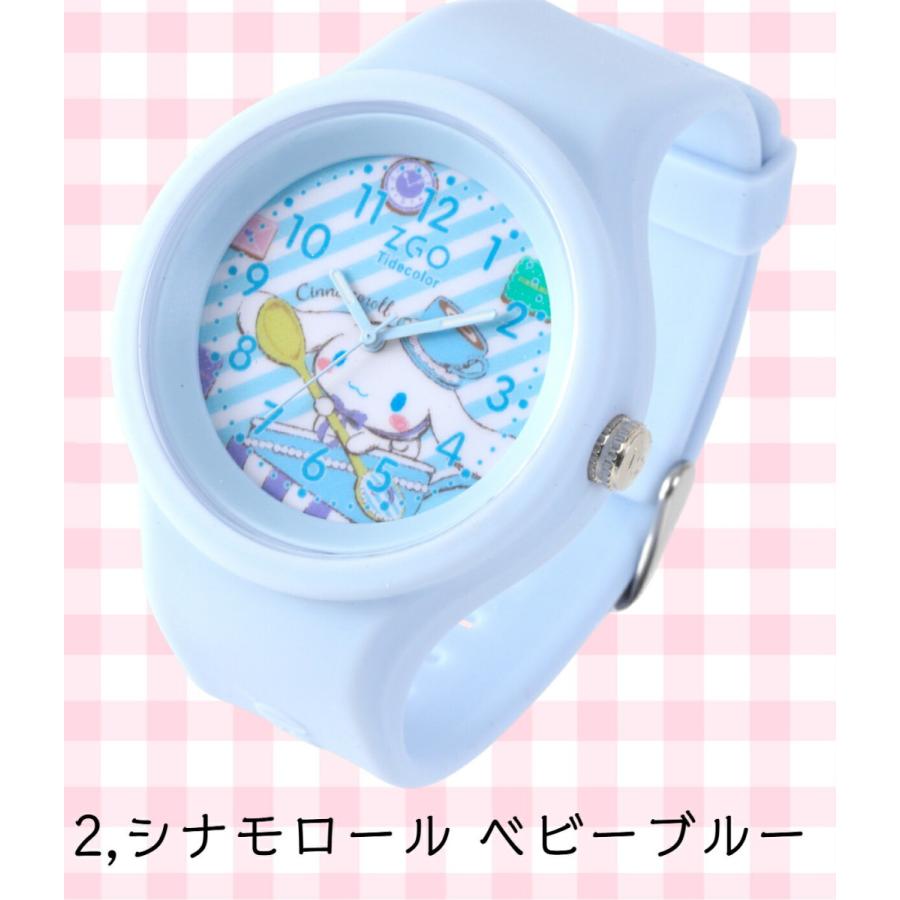 sanrio（サンリオ） x ZGO コラボ シリコン アナログ腕時計 3ATM 生活