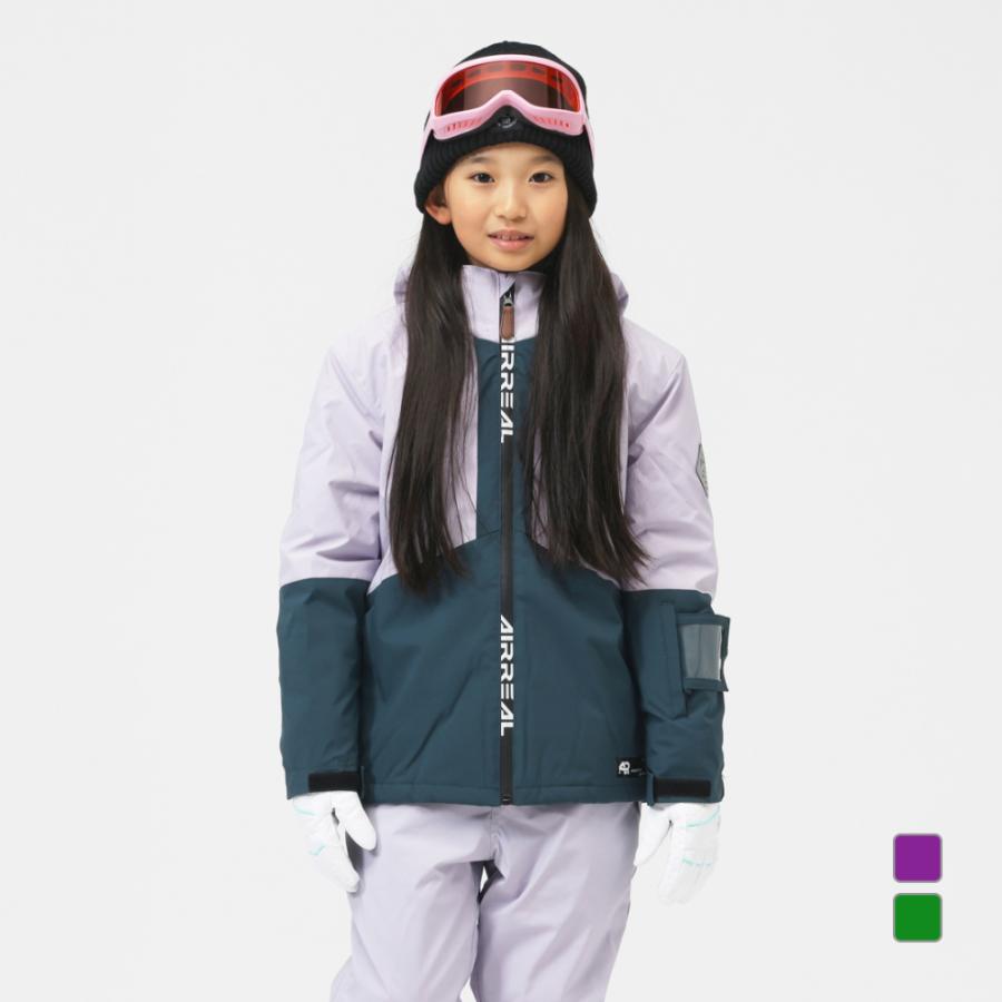 エアリアル ジュニア キッズ 子供 スキー ウェア上下セット ガールズ