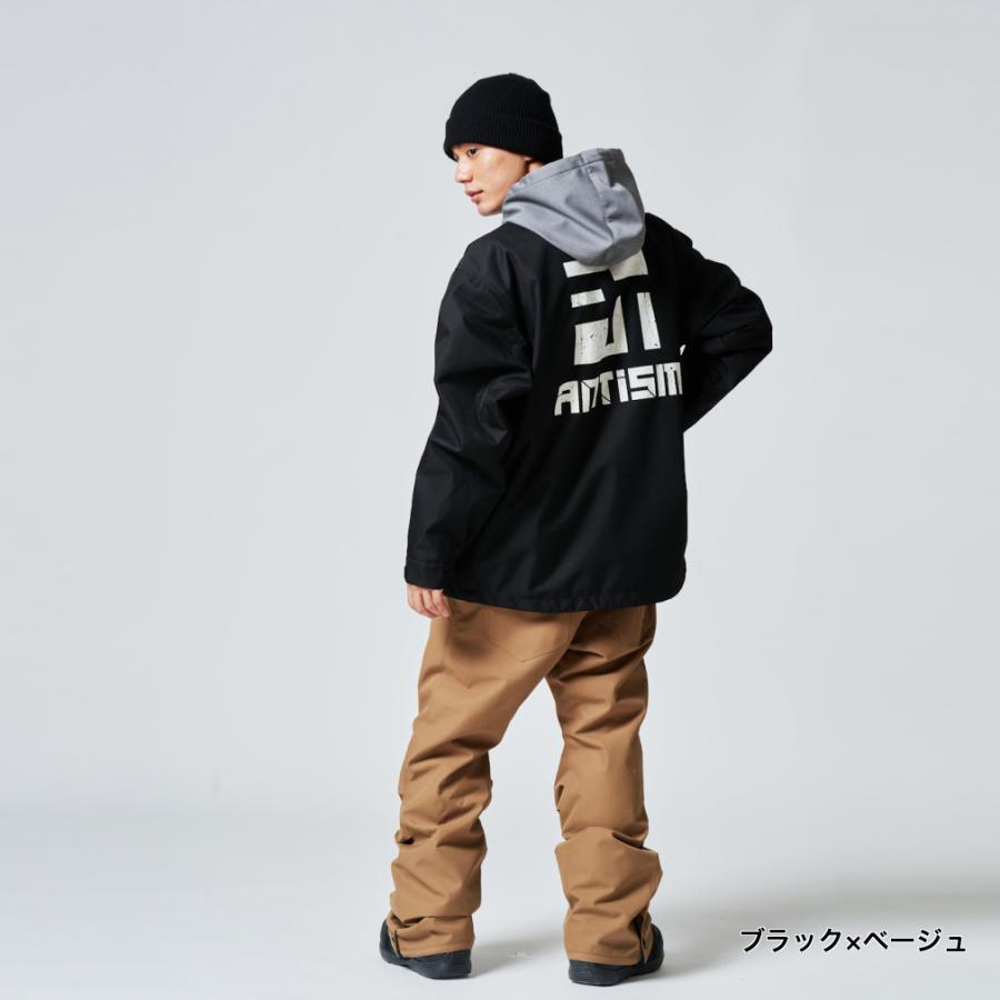 アンティズム メンズ スノーボード 上下セットウェア スノーボード