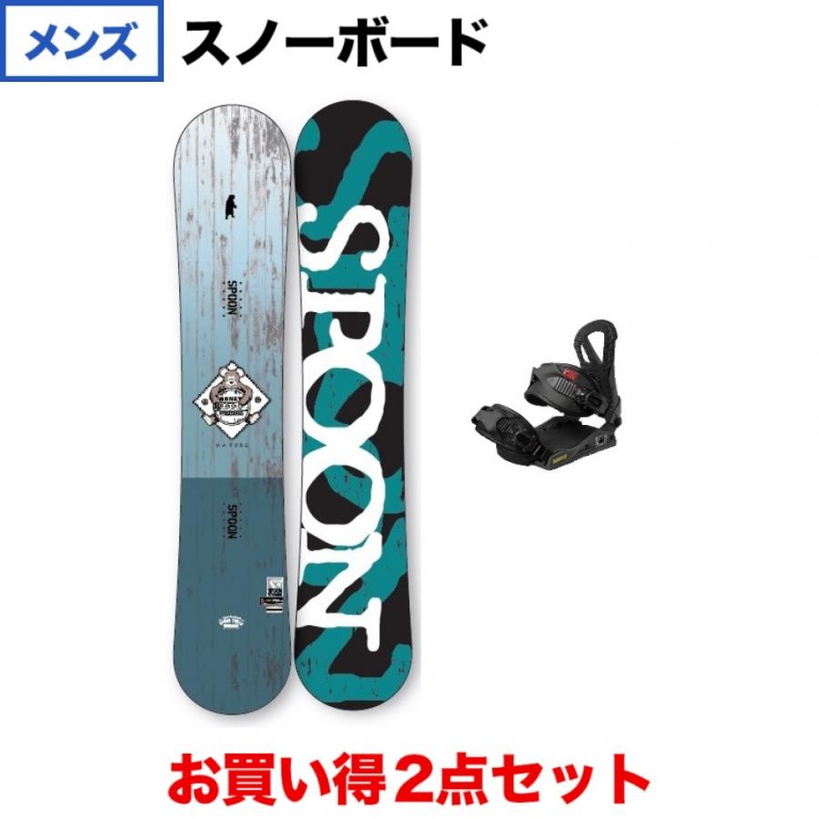 スプーン NATURE BLUE ＆ EQUIP BINDING BLACK 板＋ビンディングセット
