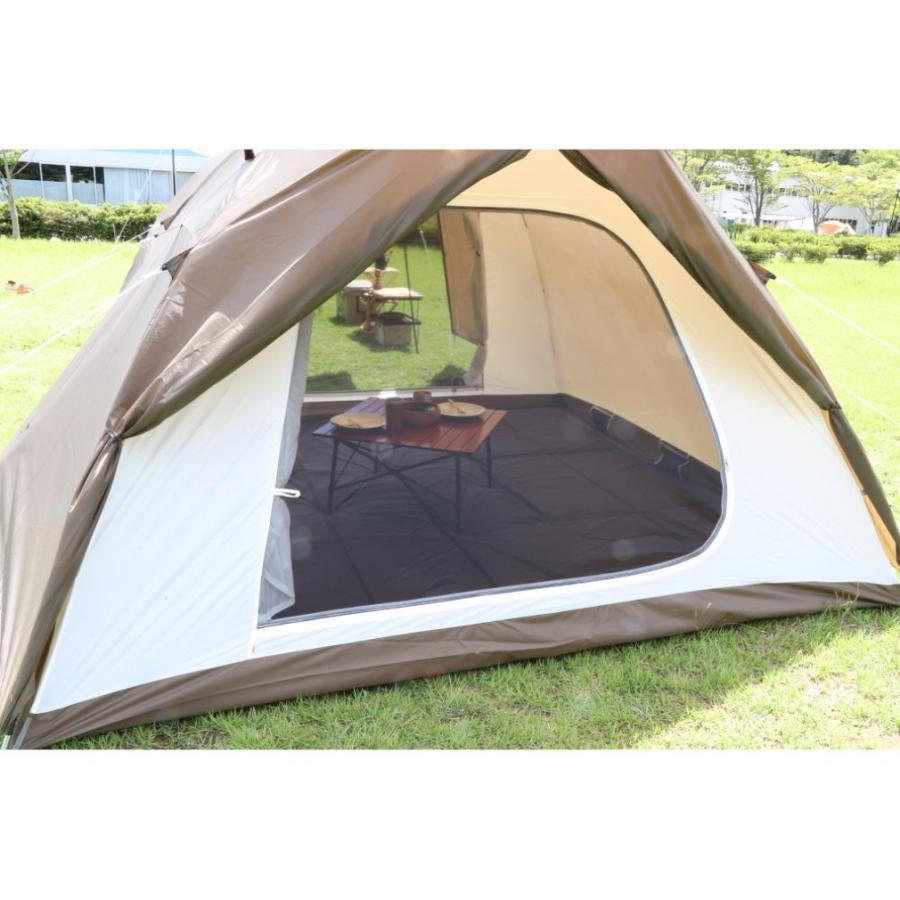 IGNIO（イグニオ） ドーム型テント＋テントフロアーマット＋グランド