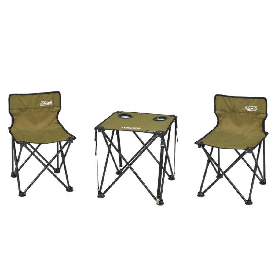 Coleman（コールマン） コンパクトチェアテーブルセット オリーブ