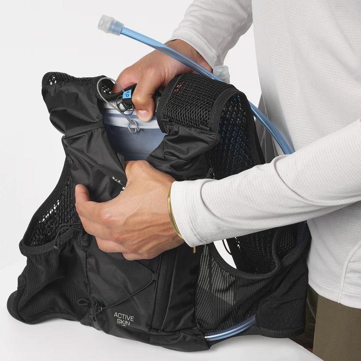 サロモン ランニングベスト フラスク付 メンズ レディース SALOMON