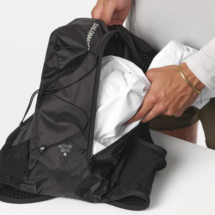 サロモン ランニングベスト フラスク付 メンズ レディース SALOMON