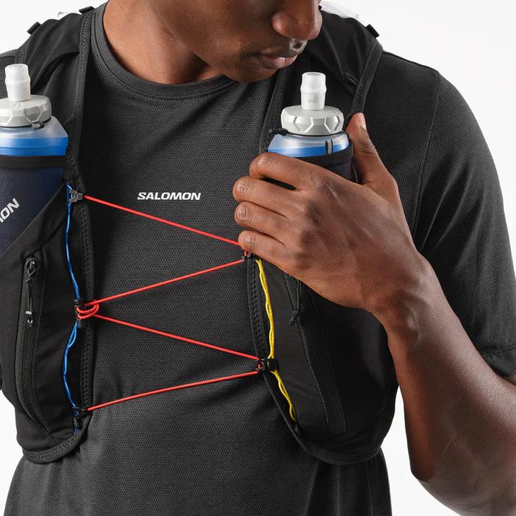 SALOMON（サロモン） ランニングベスト フラスク付 SALOMON ADV SKIN