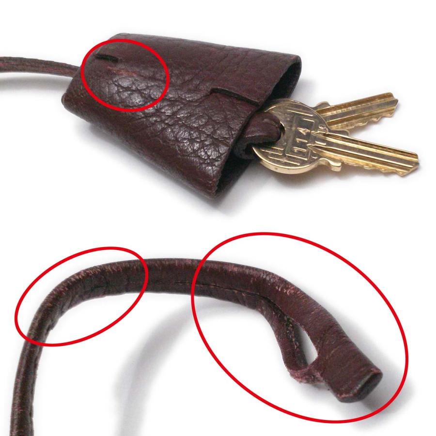 HERMES（エルメス） 【美品】エルメス ゴールドカデナ クロシェット 鍵