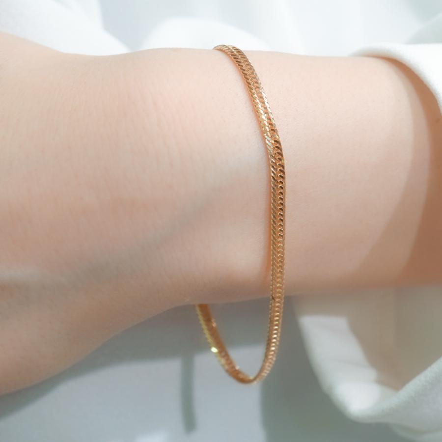 喜平 ブレスレット トリプル12面 17cm 4g キヘイ 12面トリプル 十二面