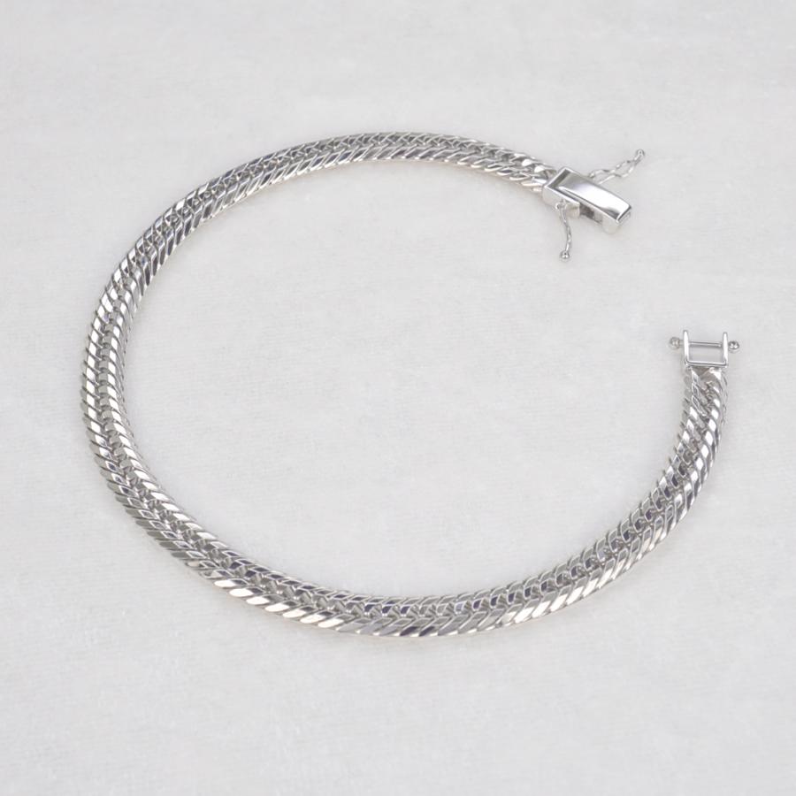 純プラチナ 喜平 ブレスレット トリプル12面 20cm 20g 造幣局検定