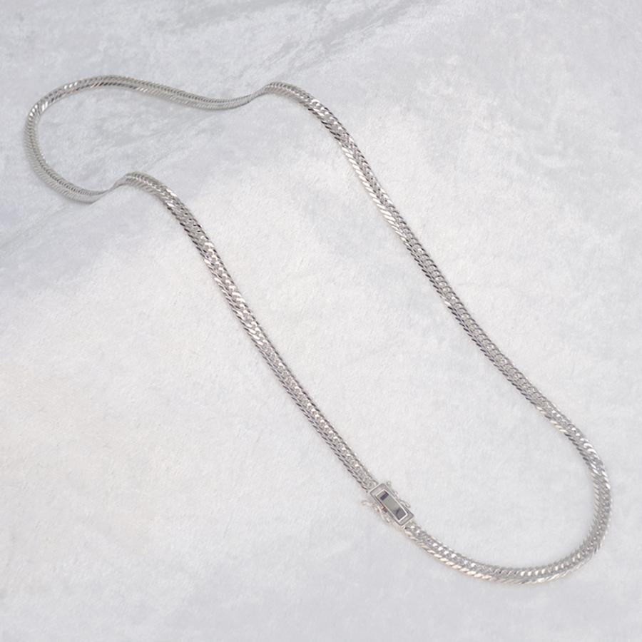 純プラチナ 喜平 ネックレス Pt1000 トリプル12面 60cm 50g 造幣局検定