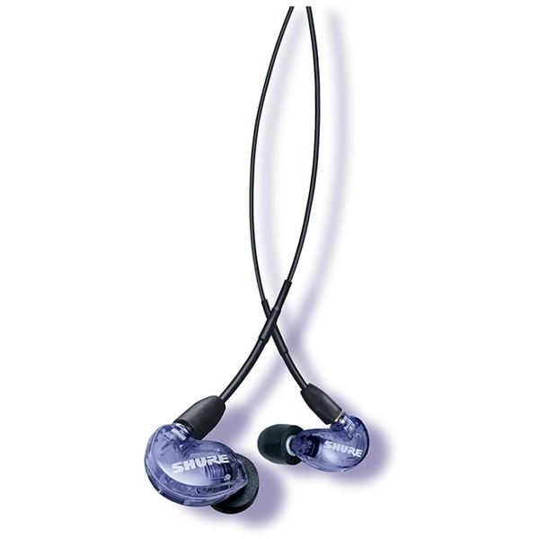SHURE（シュア） イヤホン 有線 SE215SPE-PL-A パープル カナル型 高