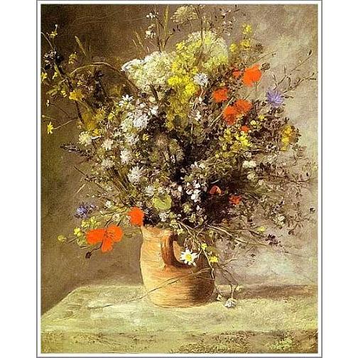複製画 送料無料 絵画 油彩画 油絵 模写ルノアール（ルノワール