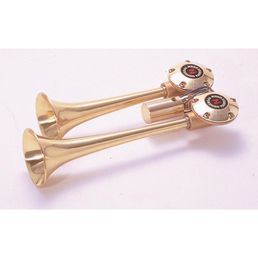 NIKKEN バトルヤンキー ホーン 真鍮 12V 24V 各専用) トラック B422-24