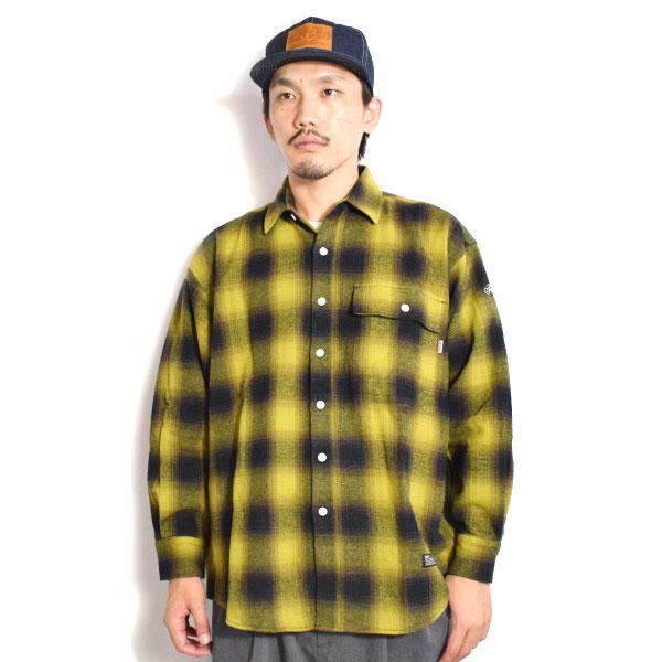 FAT エフエーティー シャツ FAT MAC SHADE メンズ 長袖 ネルシャツ