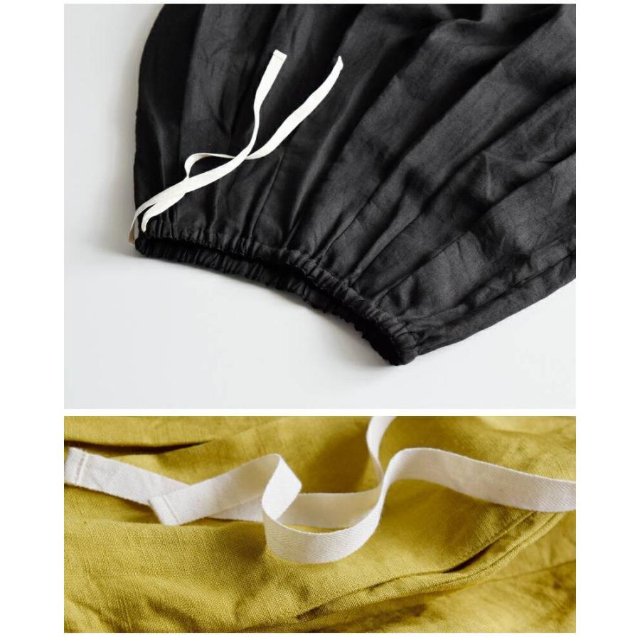 イナ ina リネンソフトワッシャーウエスト紐タックスカート 135128