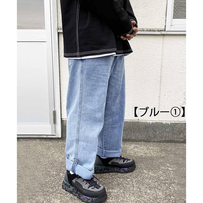 ARCADE（アーケード） ワイド デニムパンツ ロールアップ ビンテージ
