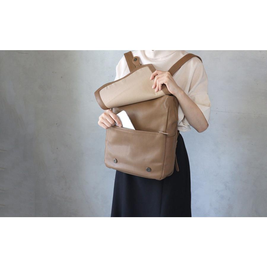 Dakota（ダコタ） リュック スクエア かぶせ付き A4 ヤギ革 大人