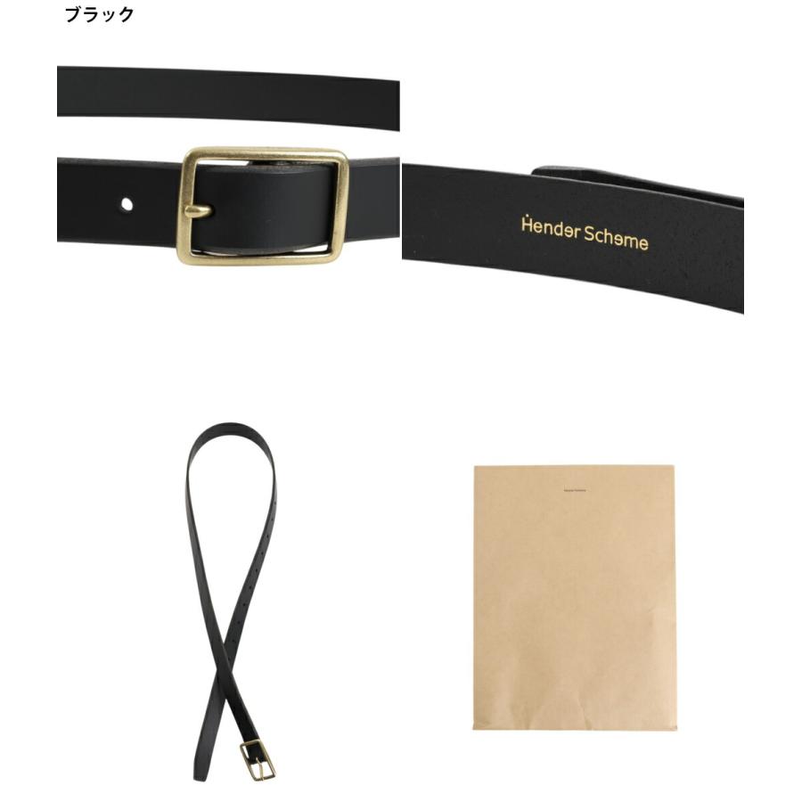 Hender Scheme（エンダースキーマ） ： rectangle belt / 全2色 ： wt