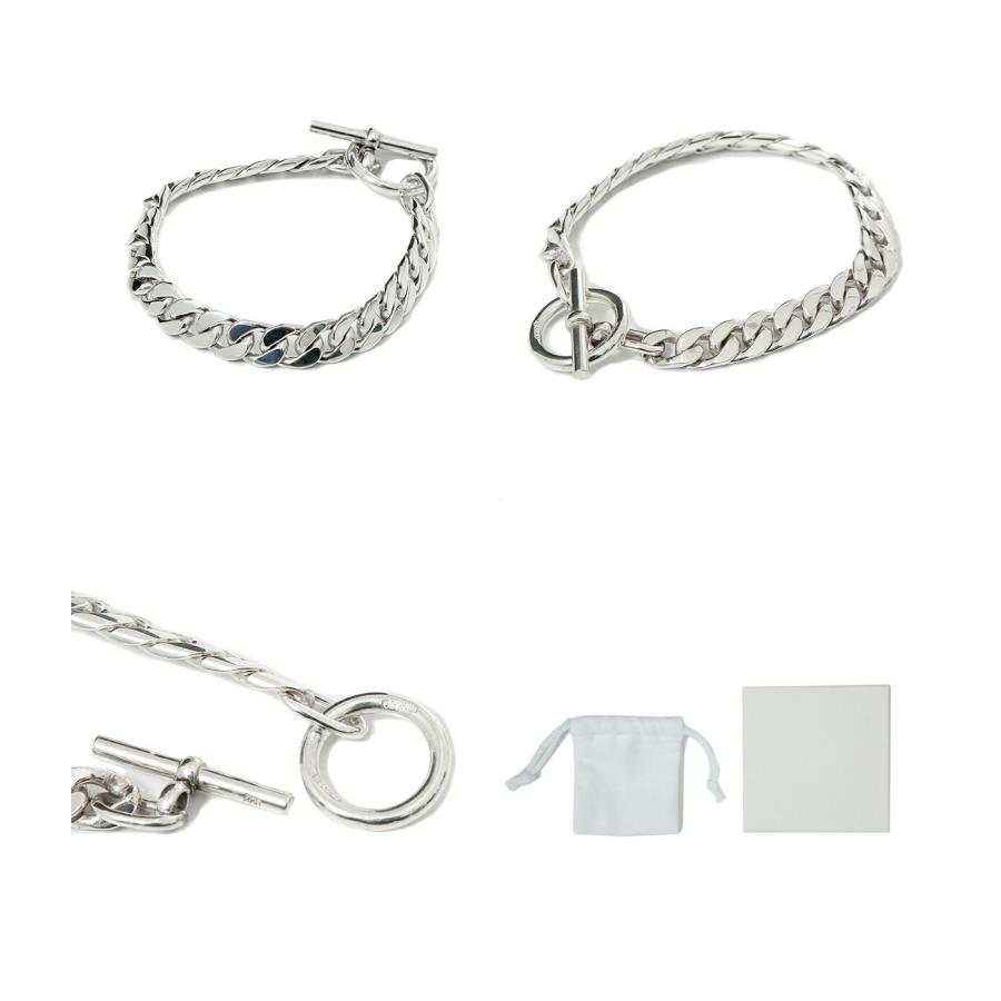 LAVER（ラバー） ： 9MM CURB CHAIN T BAR BR ： LAVER-NO-19