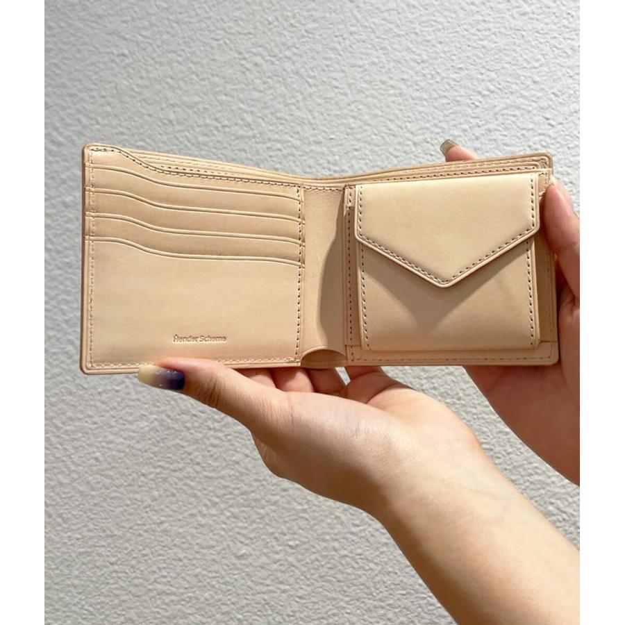 Hender Scheme（エンダースキーマ） ： half folded wallet / 全2色