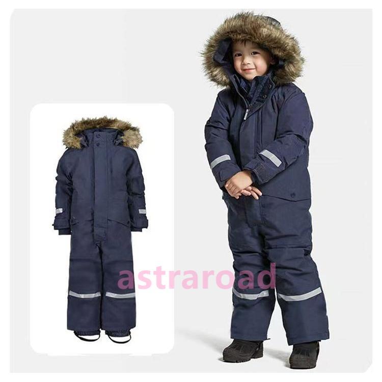 爆買 スノーウェア キッズ つなぎ ジャンプスーツ 雪遊び 撥水加工