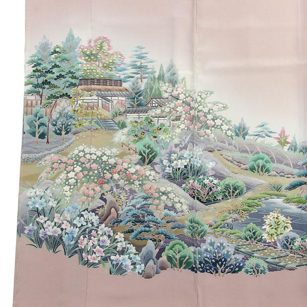 着物 本加賀友禅 伝統工芸品 色留袖 多崎元人 作 清庭 あすかや [商品