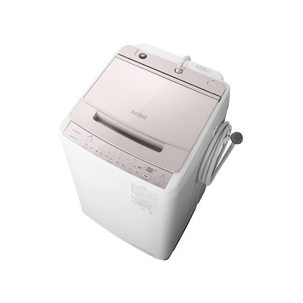 日立（HITACHI） BW-V80H-V (ホワイトラベンダー) 8キロ 洗濯機 ビート