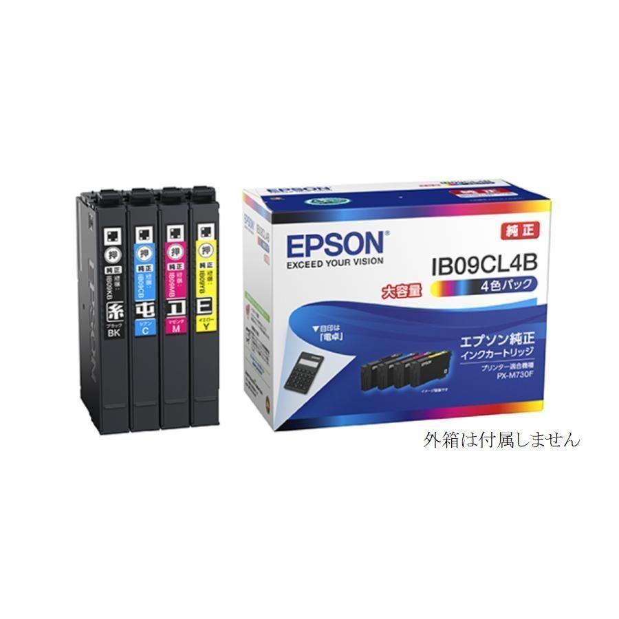 エプソン（EPSON） IB09CL4B 純正 インクカートリッジ 4色パック 大