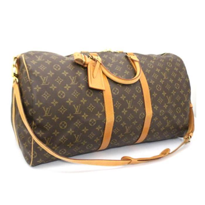 ルイヴィトン LOUIS VUITTON キーポルバンドリエール55 ボストンバッグ