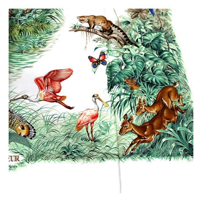 HERMES（エルメス） カレ90 スカーフ『EQUATEUR 赤道直下 エクアドル