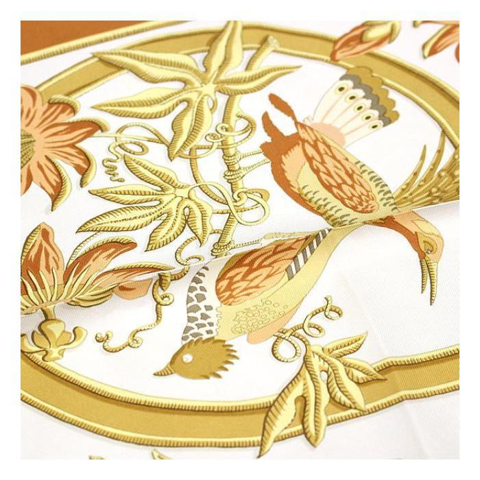 HERMES（エルメス） SALE カレ90『Caraibes カリブ』大判スカーフ 鳥