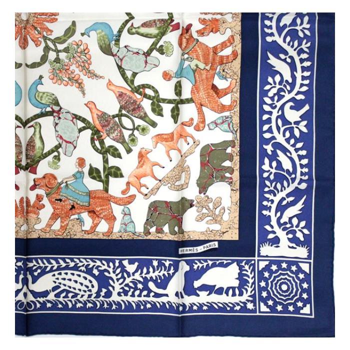 HERMES（エルメス） カレ90 EARLY AMERICA アーリーアメリカ 大判