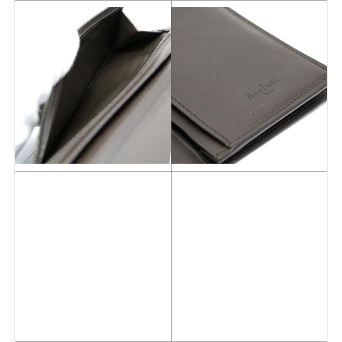 Berluti（ベルルッティ） 二つ折り長財布 スクリットレザー